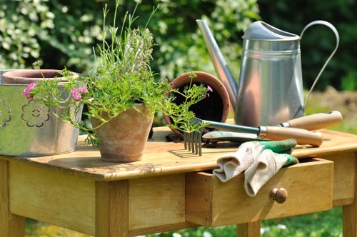 Planning a landscaping project in Winchmore Hill with garden layout ideas