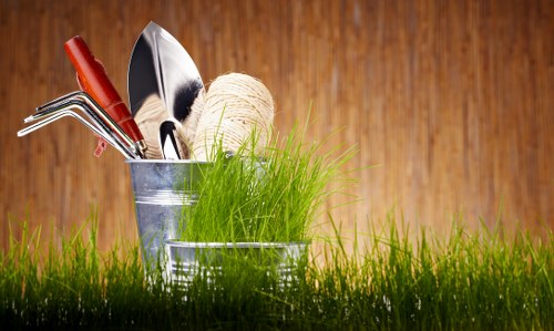 Low-carbon van used for eco-friendly gardening collections